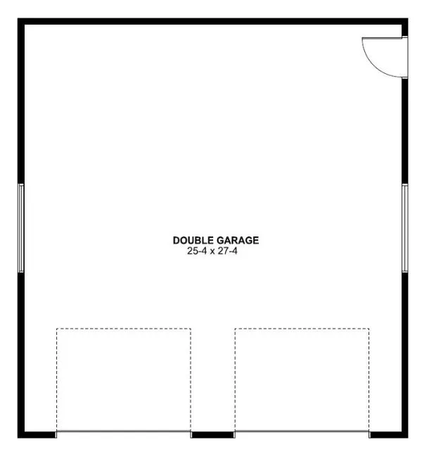 Main Floor Plan for House Plan #191013