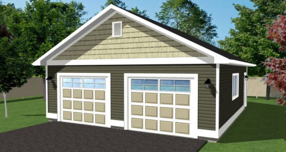 Full Rendering for House Plan #191013