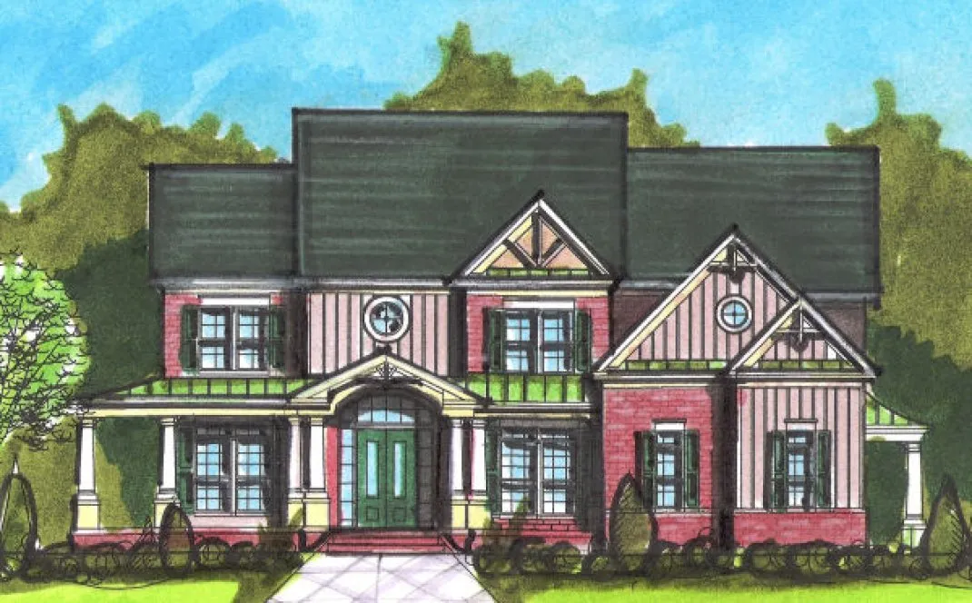 Full Rendering for House Plan #398350