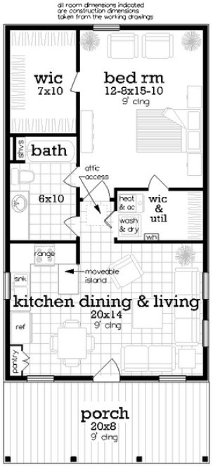 Full Rendering for House Plan #480070