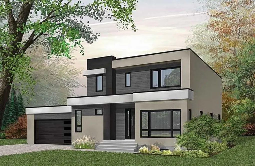 Full Rendering for House Plan #143402