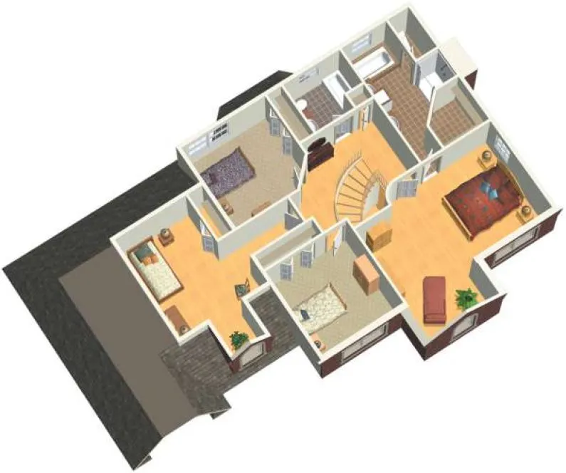 InteriorPhoto for House Plan #171070