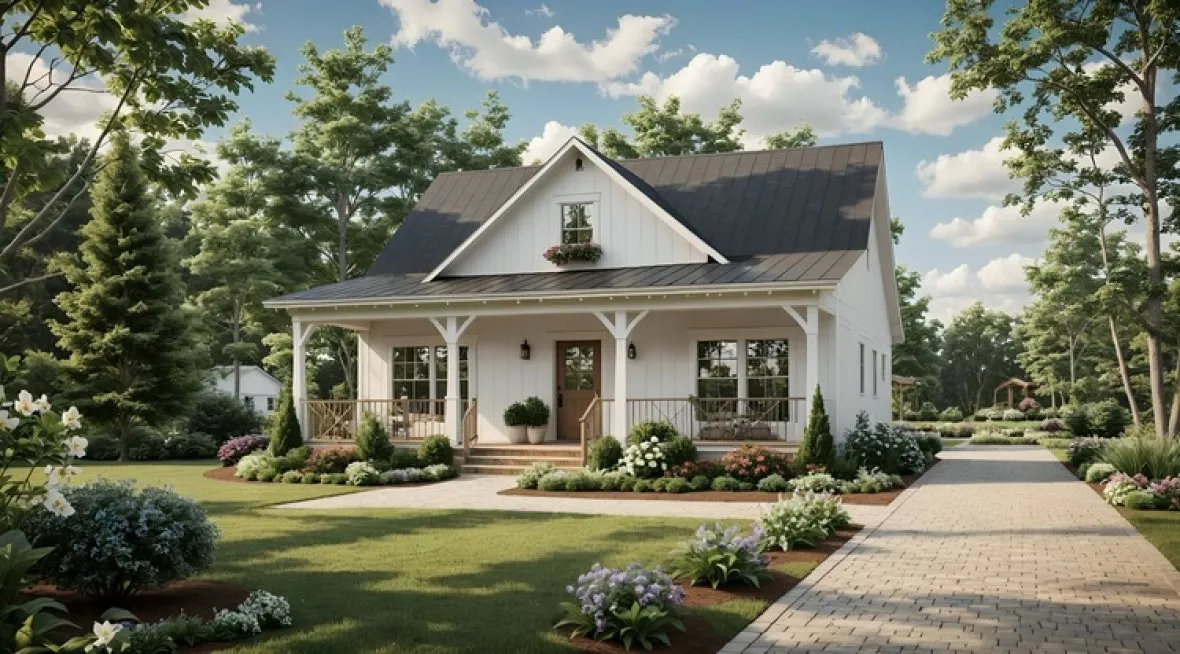 Full Rendering for House Plan #211201