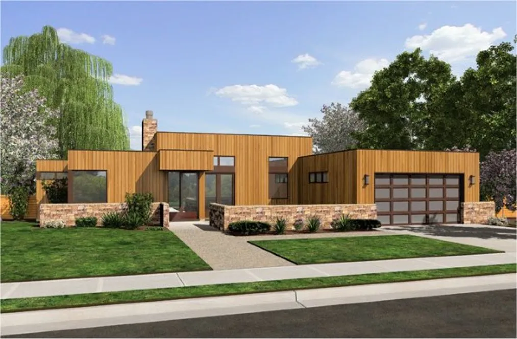 Full Rendering for House Plan #320611