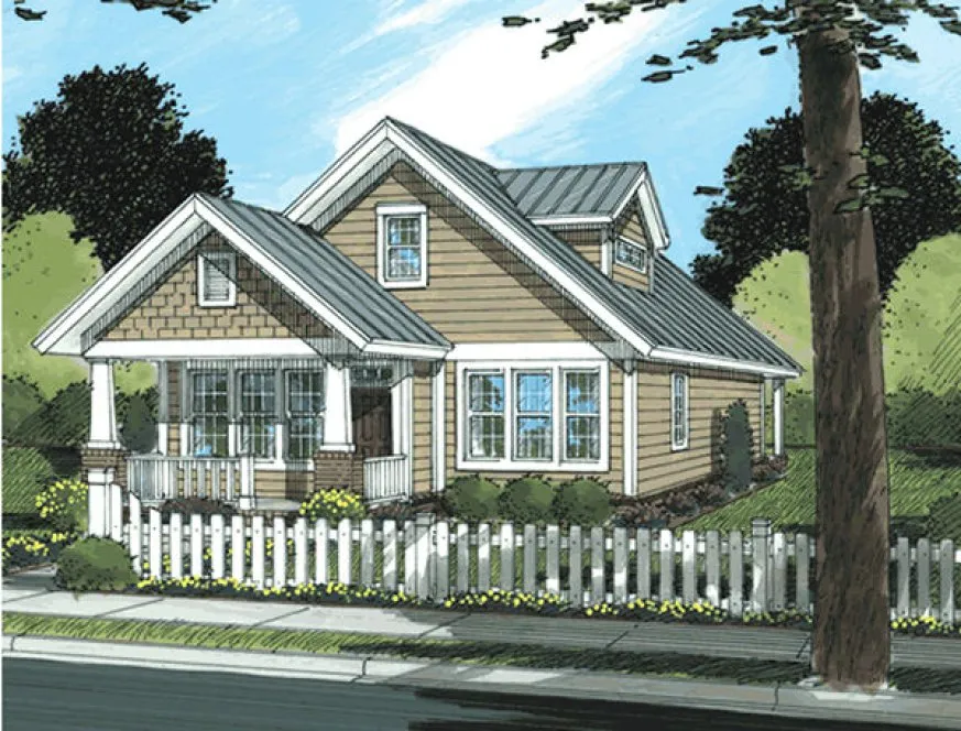 ExteriorPhoto for House Plan #242180