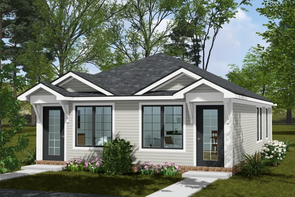 Full Rendering for House Plan #240690