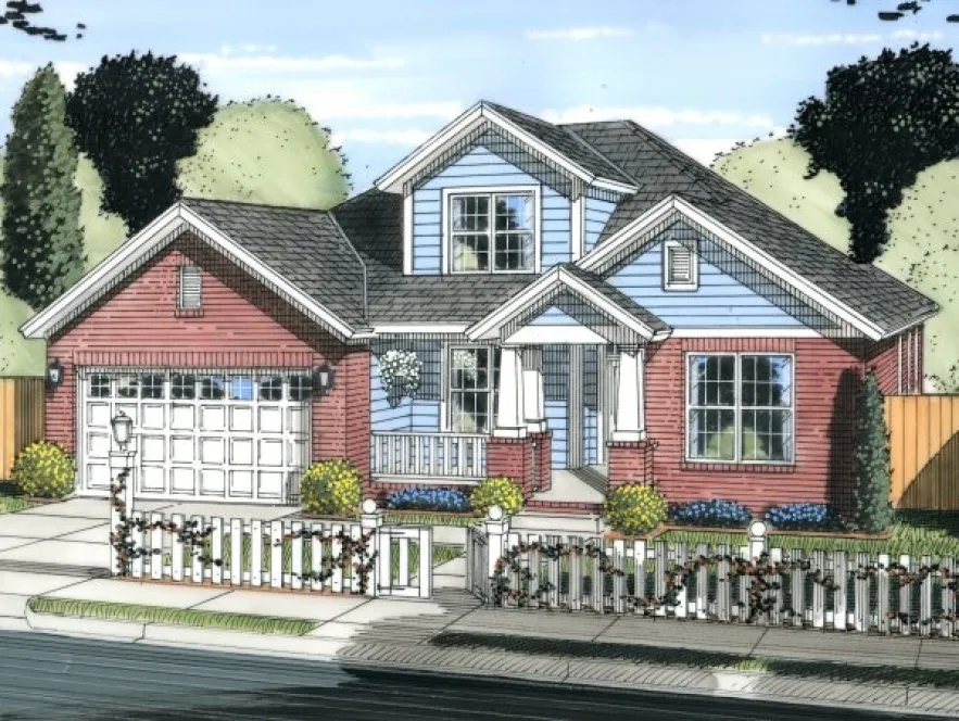 Full Rendering for House Plan #248234