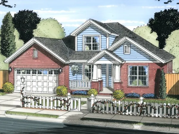 Full Rendering for House Plan #248234