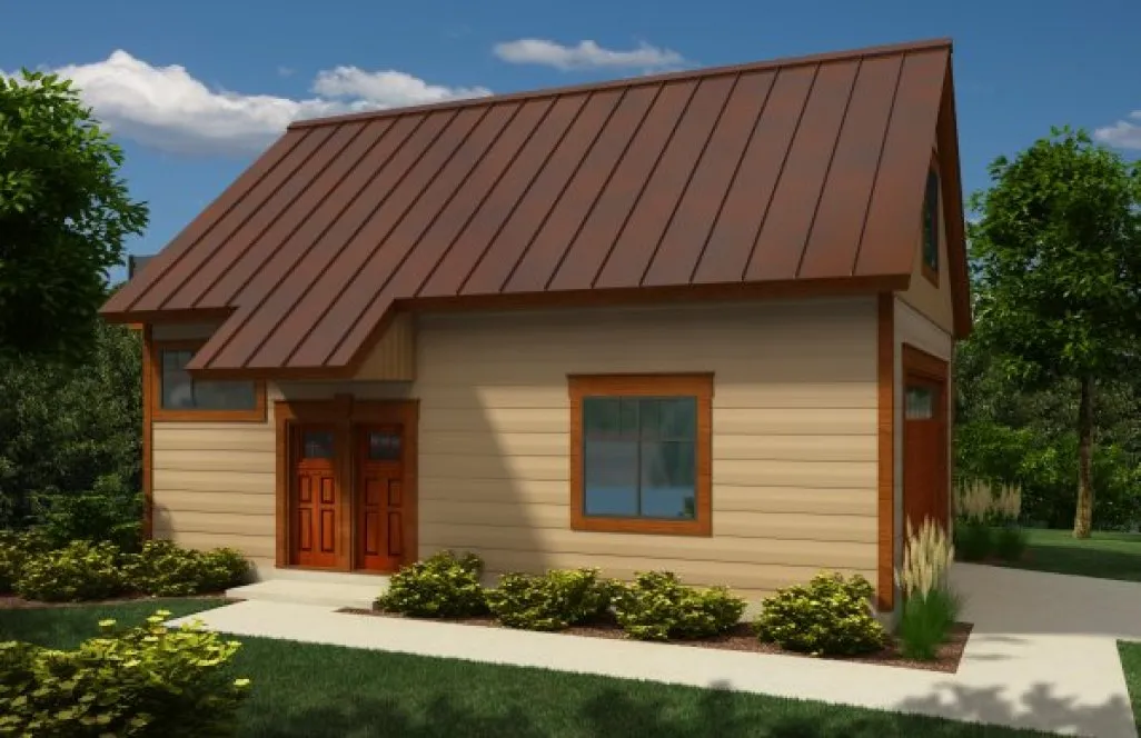 Full Rendering for House Plan #266261