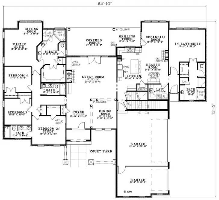 InteriorPhoto for House Plan #310411