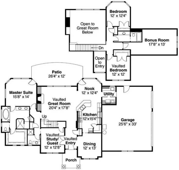 Plan for House Plan #345243