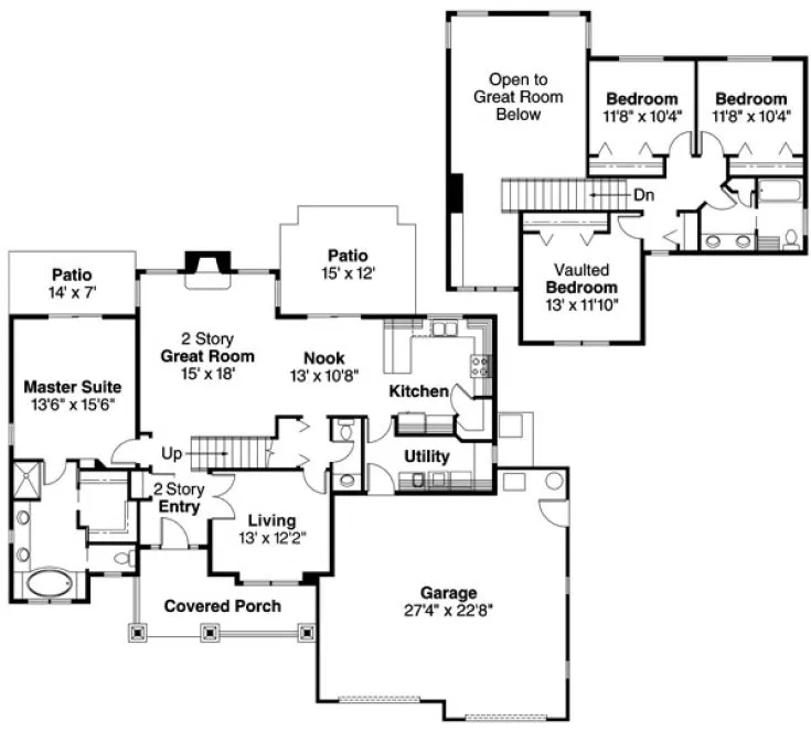 Plan for House Plan #347743