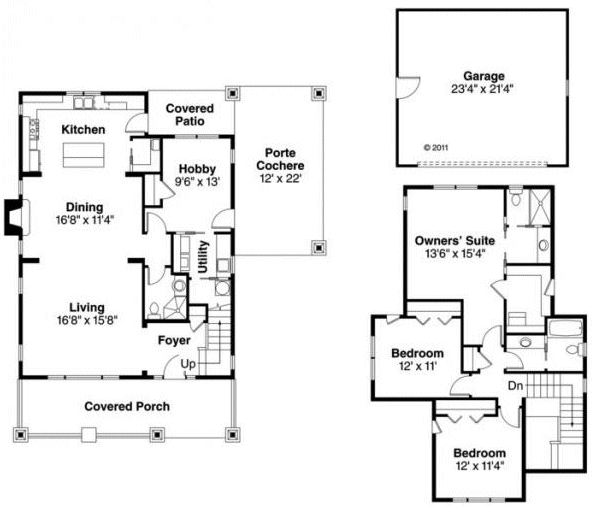 Plan for House Plan #349873