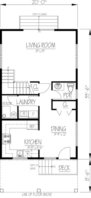 Main Floor Plan for House Plan #561001