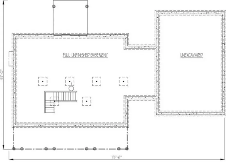 Basement Plan for House Plan #562001