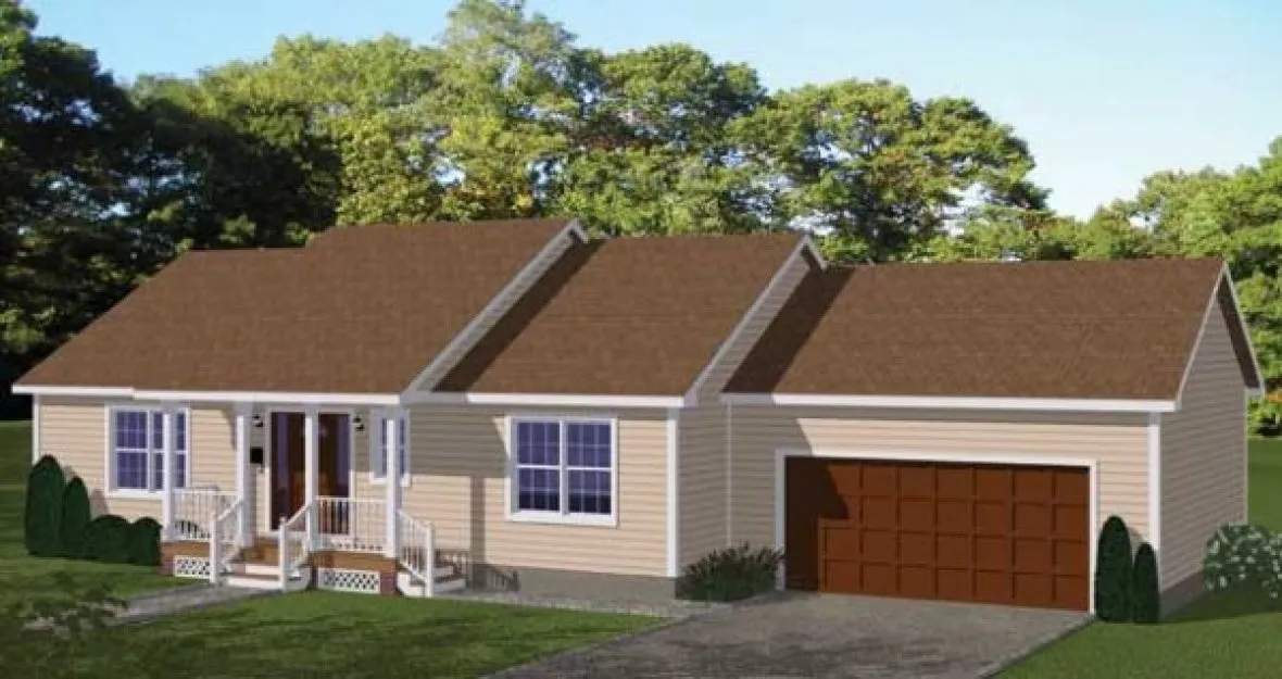 Full Rendering for House Plan #566001