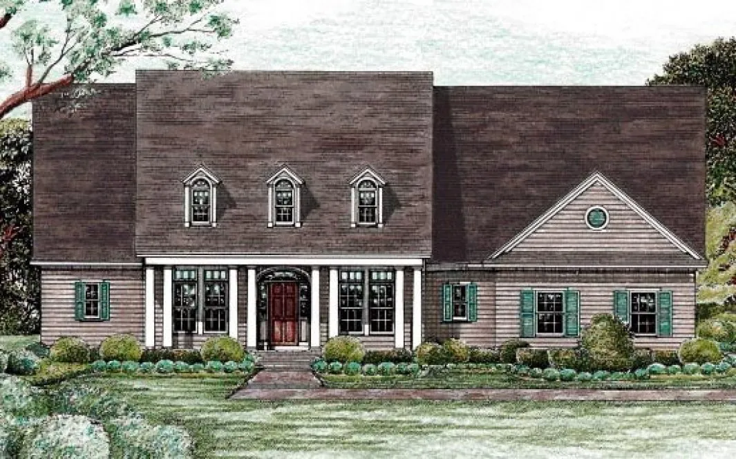 Full Rendering for House Plan #159819