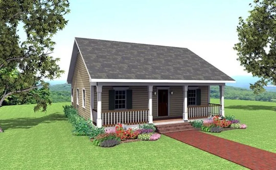 Full Rendering for House Plan #432001