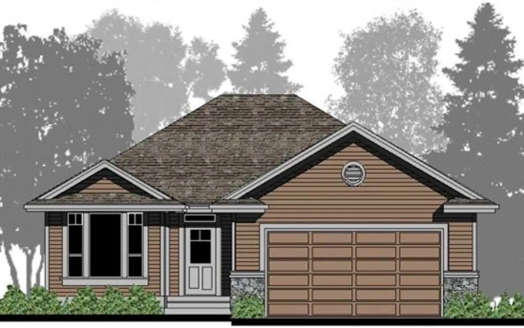 Full Rendering for House Plan #506891