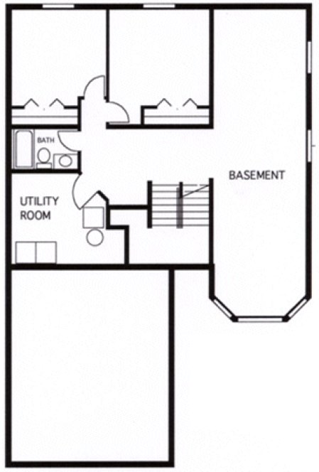 Basement Plan for House Plan #508115