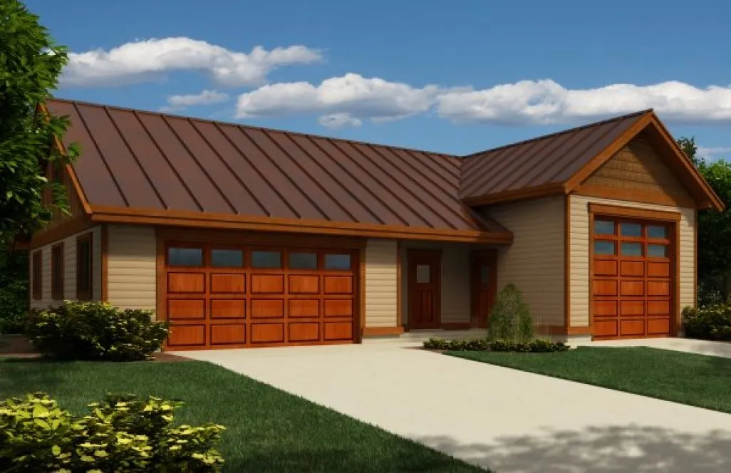 Full Rendering for House Plan #260381