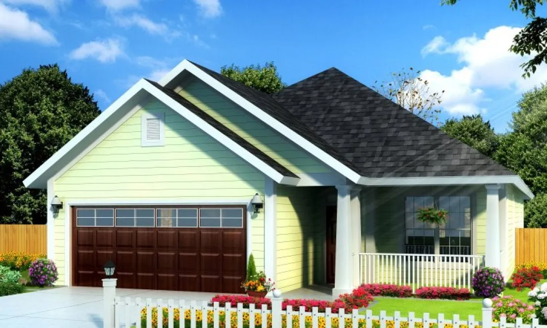 Full Rendering for House Plan #247334