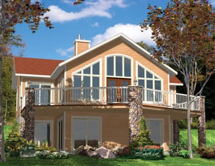 Full Rendering for House Plan #429260