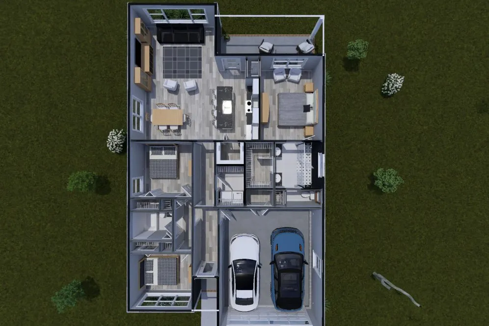 ExteriorPhoto for House Plan #245531