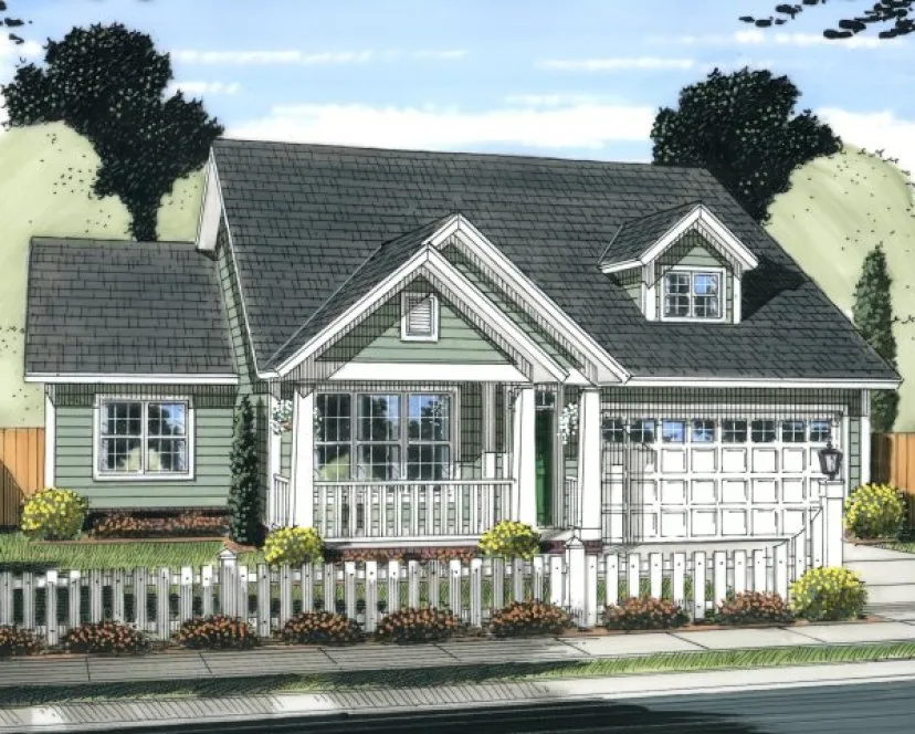 Full Rendering for House Plan #240434