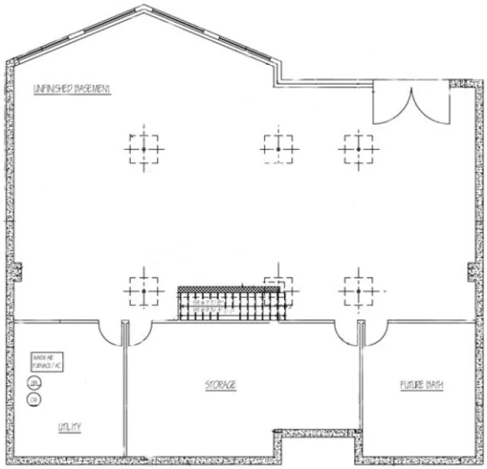Basement Plan for House Plan #561101