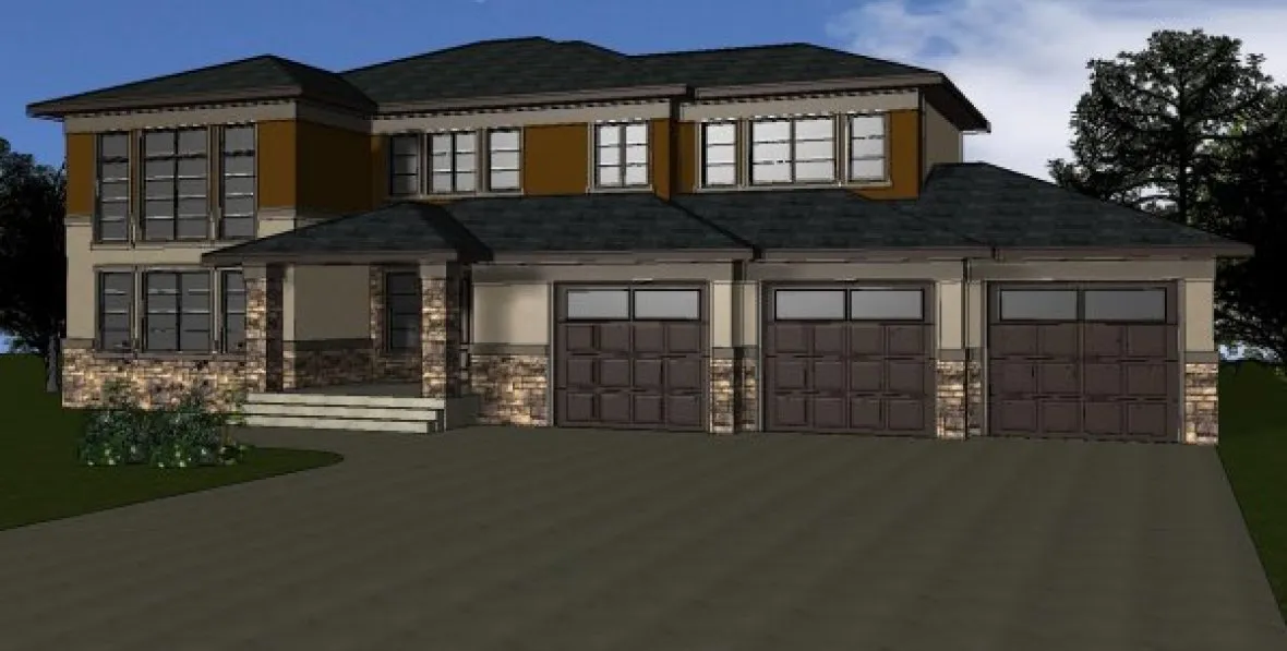 ExteriorPhoto for House Plan #552163