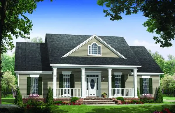 Full Rendering for House Plan #213091
