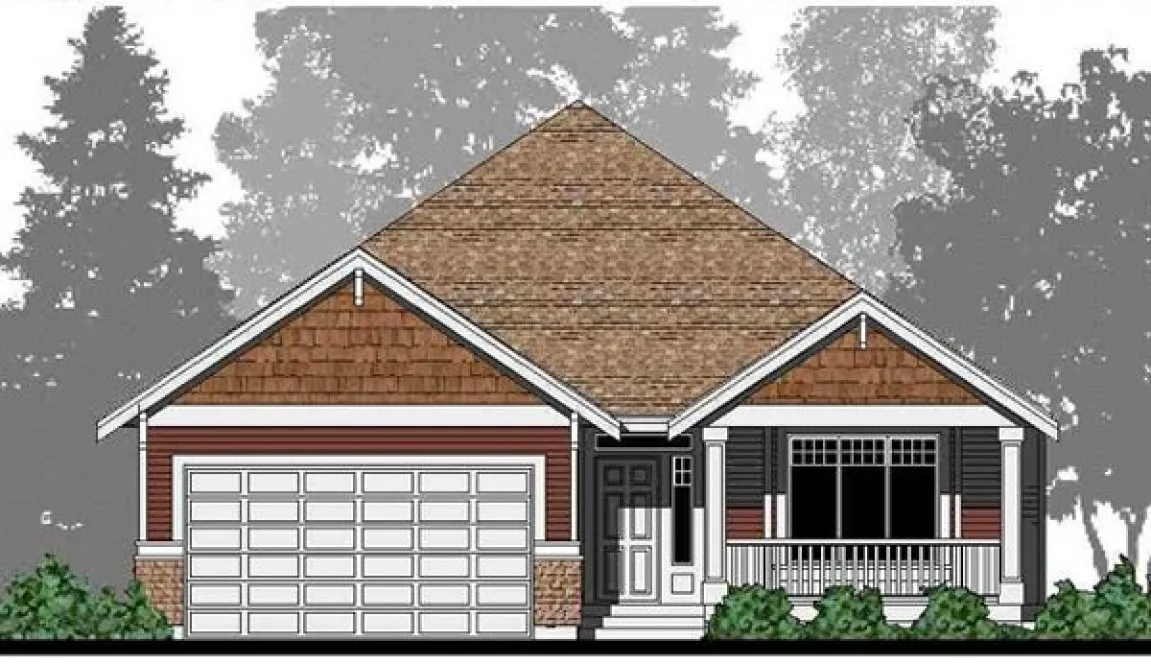 Full Rendering for House Plan #506117