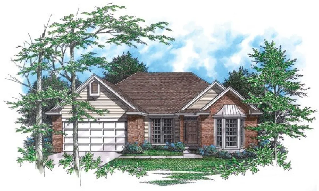 ExteriorPhoto for House Plan #321021