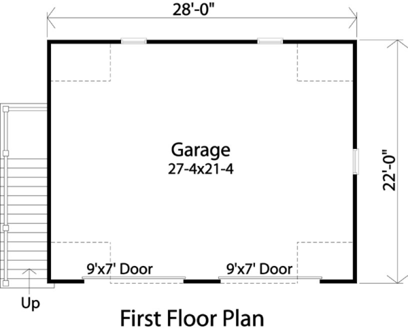 Main Floor Plan for House Plan #415172