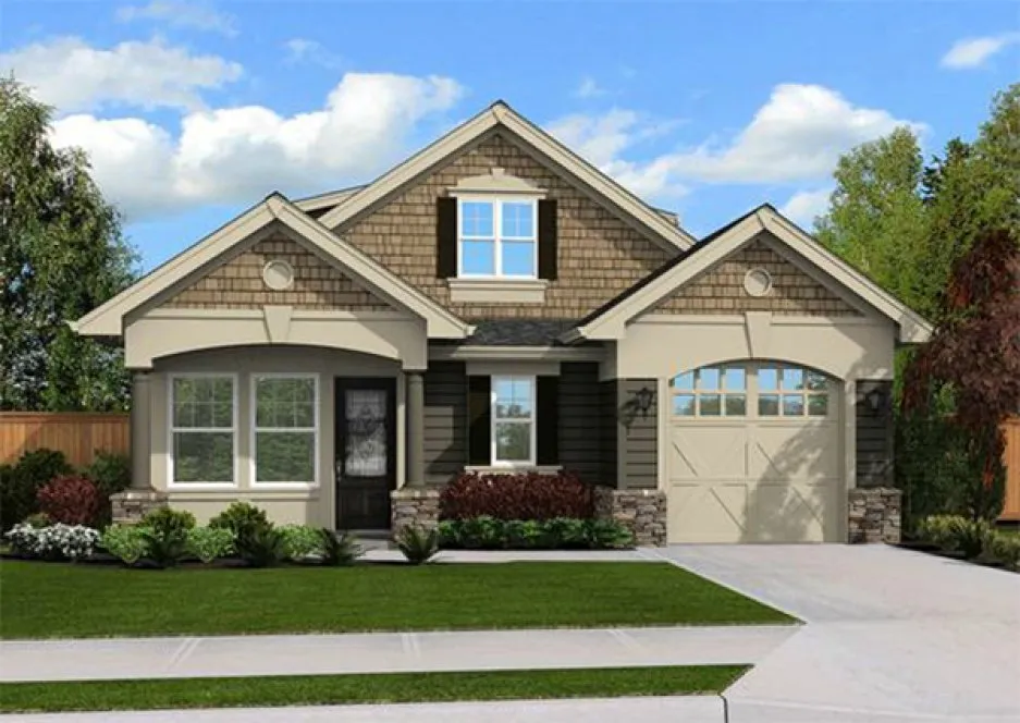 Full Rendering for House Plan #331097