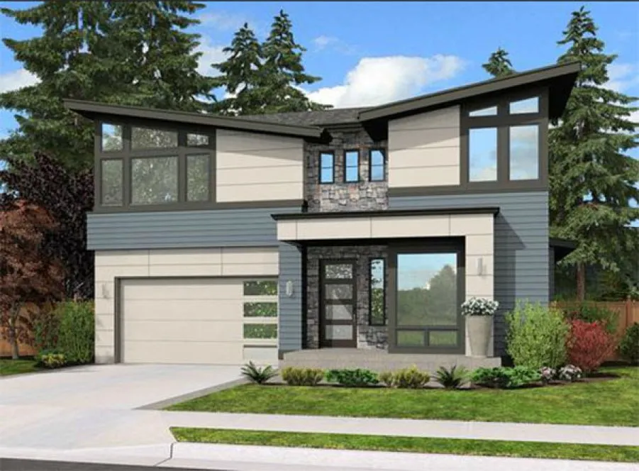 Full Rendering for House Plan #335662