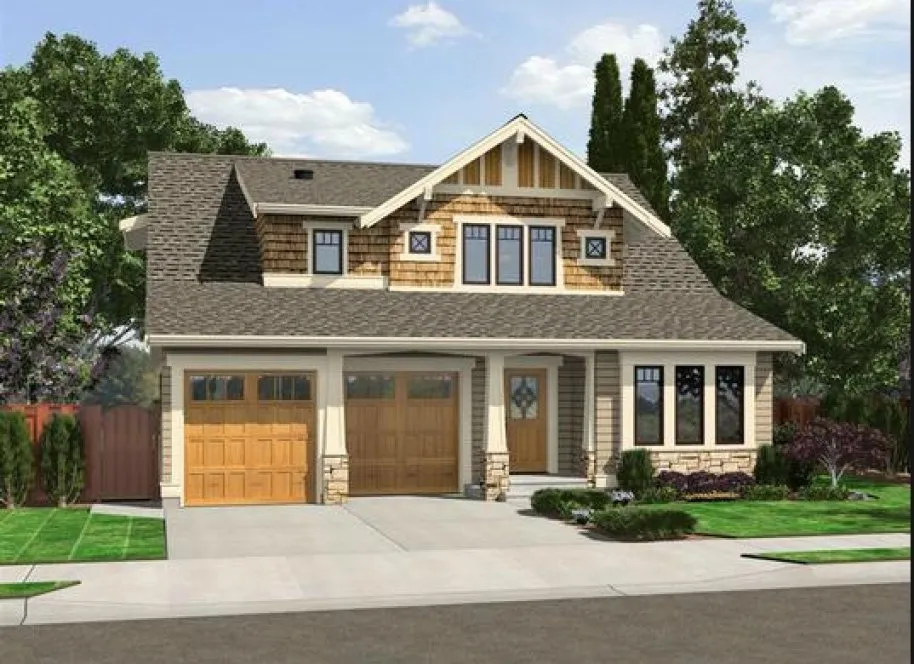 Full Rendering for House Plan #334881