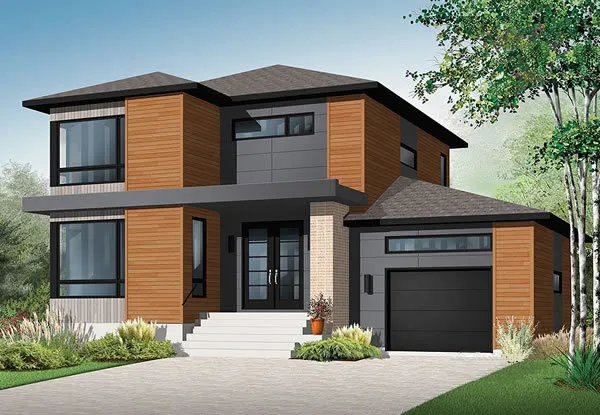 Full Rendering for House Plan #143173