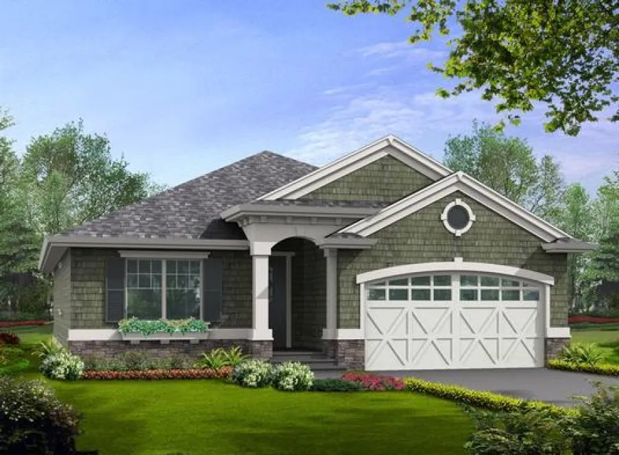 Full Rendering for House Plan #339841