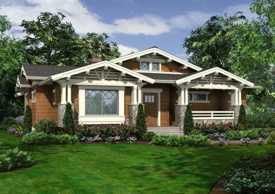 Full Rendering for House Plan #339421