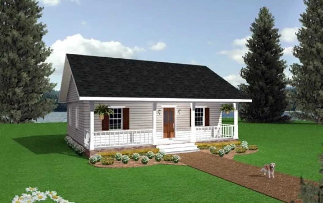 Full Rendering for House Plan #430468