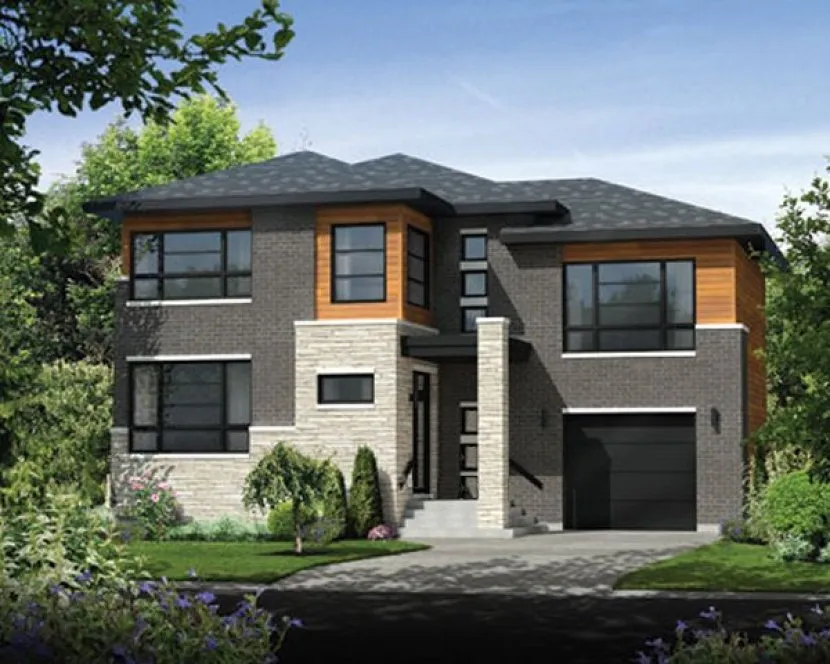 Full Rendering for House Plan #173541