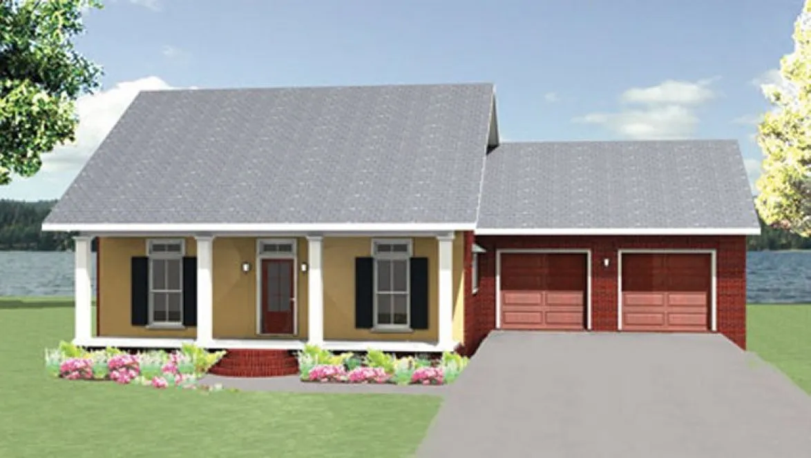 Full Rendering for House Plan #433132