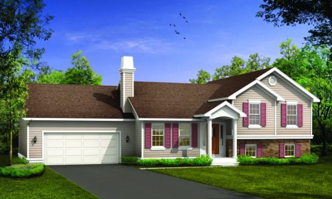 Full Rendering for House Plan #510452