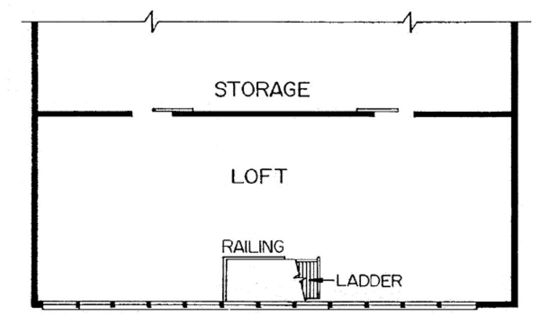 Second Floor Plan for House Plan #512000