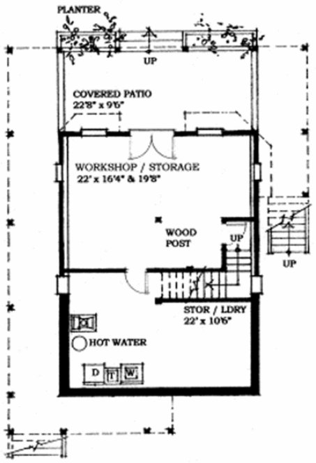 Basement Plan for House Plan #260732