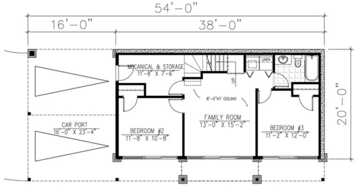 Basement Plan for House Plan #420187
