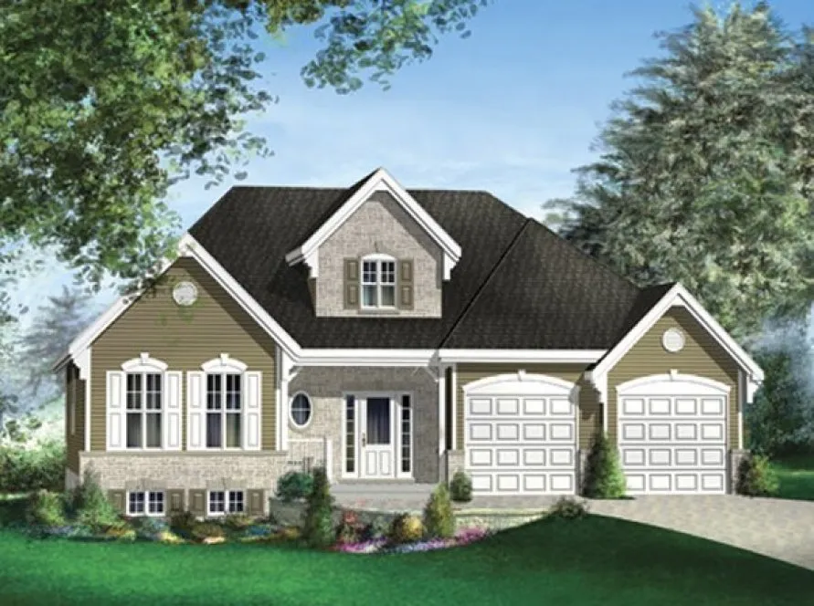 Full Rendering for House Plan #176731