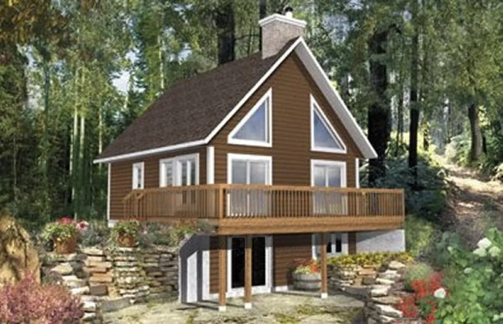 Full Rendering for House Plan #179126